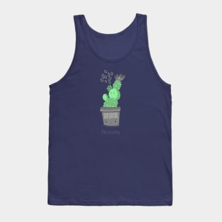 Don't be a prick - Funny Succulent design Tank Top
